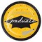 Creative Converting School Spirit Yellow Graduation Dinner Plates 54ct